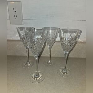 Cristal D'Arques - Durand Set Of 4 Crystal Wine Glasses